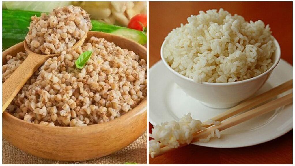 حمية الحنطة السوداء والأرز للنقرس. 